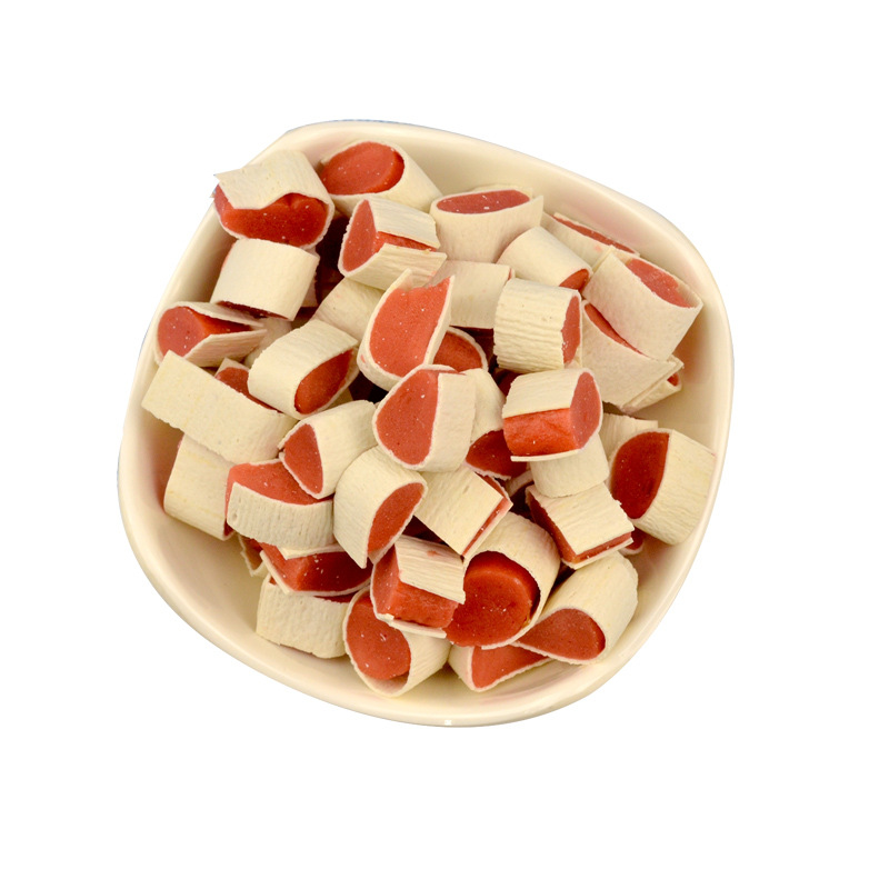 800 g de nourriture pour animaux de compagnie, poulet, poisson de haute mer, morue, sushis, nettoyage des molaires, dents saines, snacks pour chiens